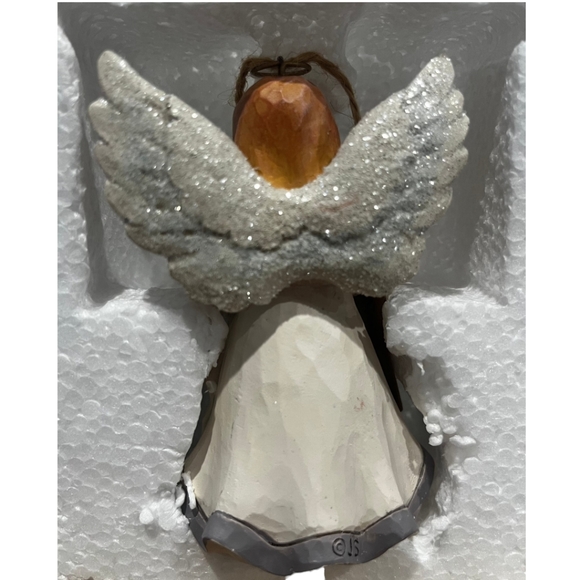 White Woodland Believe Angel From Angels (Jim Shore) Collection - Picture 2 of 3